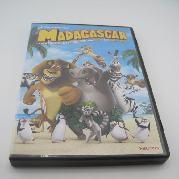 Madagascar (DVD) (widescreen) (Dreamworks) (Eric Darnell & Tom Mcgrath) (2005) - Picture 1 of 5